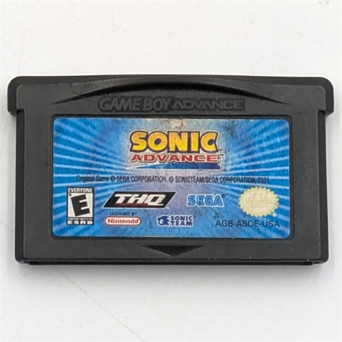 Sonic Advance - (USA) - GameBoy Advance spil (B Grade) (Genbrug)